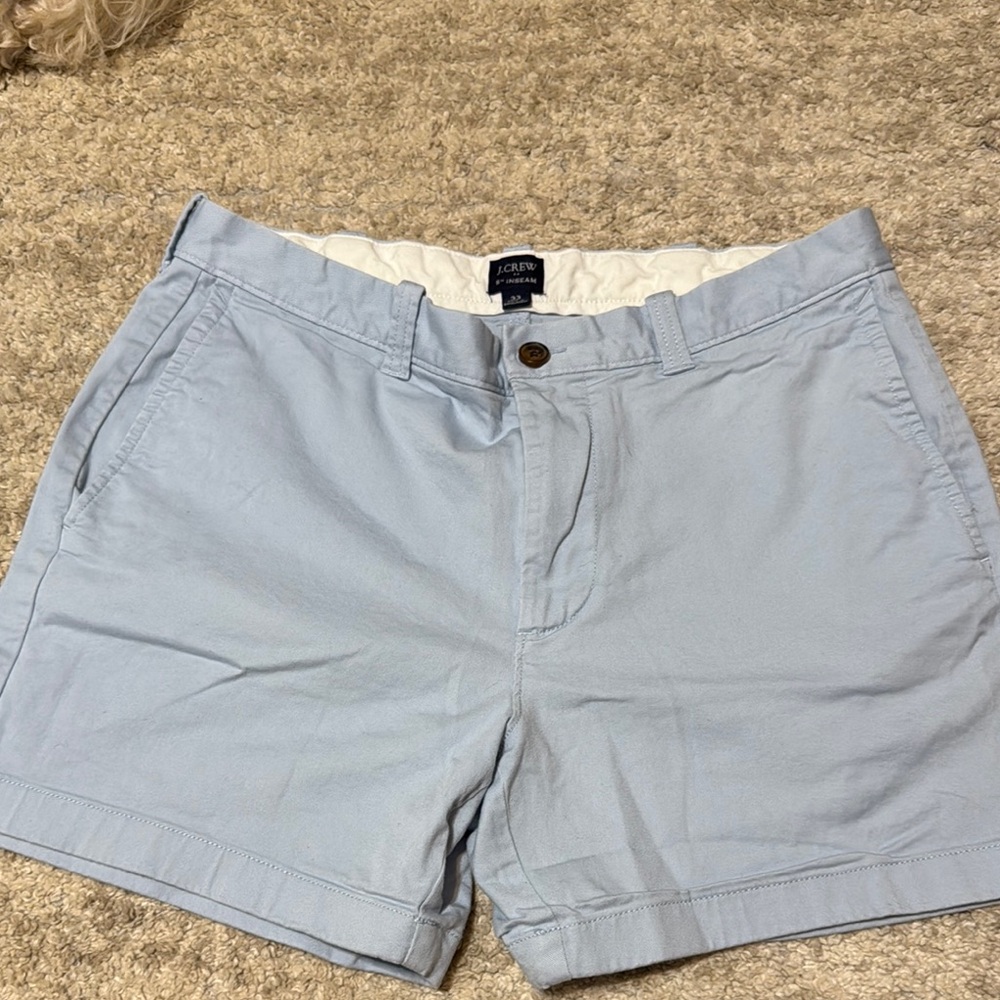 J.Crew Light Blue Chino Shorts